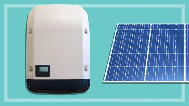 solar inverter and solar panel